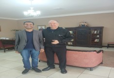 Bispo recebe Presidente da Câmara de Piquete